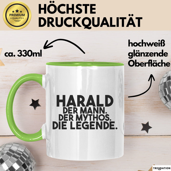 Harald Tasse Harald – Der Mann. Der Mythos. Die Legende. Geschenk