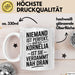 Kornelia Tasse Geschenk Niemand Ist Perfekt Kornelia Verdammt Nah Dran Geschenkidee Weiß Trendation