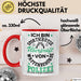 Sportschütze Tasse Geschenk Spruch Geschenkidee Geburtstag Ich Bin Sportschütze Rot Trendation