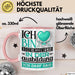 Krankenschwester Ausbildung Start Geschenk Tasse Ich Bin Krankenschwester In Der Ausbildung Ich Darf Das Kaffee-Becher Geschenkidee Rosa Trendation