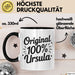 Ursula Tasse Geschenk Original 100% Ursula Geschenkidee Geburtstag Schwarz Trendation