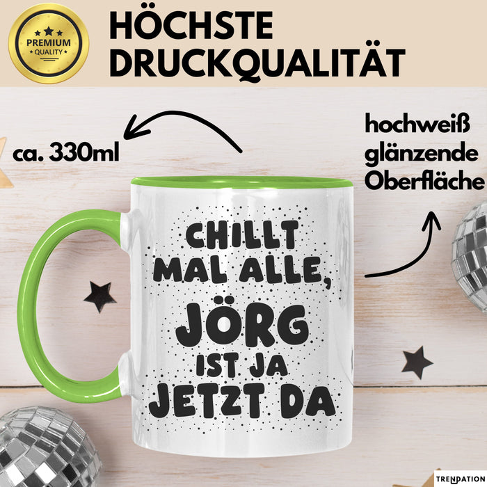 Joerg Tasse Chillt Mal Alle, Joerg Ist Ja Jetzt Da Geschenk
