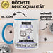 Wildtieraufzüchterin Tasse Geschenk Becher Stark Attraktiv Furchtlos Wildtieraufzüchterin Lustige Geschenkidee Blau Trendation