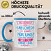 Büroarbeit Kollege Tasse Geschenk Lustige Geschenkidee Spruch Du Denkst Der Abschied Ist Schwer Für Uns Blau Trendation