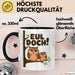Eule Tierliebhaber Tasse Geschenk Lustige Geschenkidee Spruch Eul Doch Schwarz Trendation