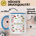 Sprachen Nerd Tasse Geschenk Lustige Geschenkidee Spruch Für Polyglotten Blau Trendation