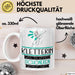 Kletterin Weil Es Keinen Schöneren Beruf Gibt Tasse Geschenk für Eine Kletterin Lustig Weiß Trendation