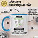 Trekking-Enthusiastin Tasse Geschenk Becher Stark Attraktiv Furchtlos Trekking-Enthusiastin Lustige Geschenkidee Blau Trendation