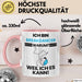 Breakdancer Geschenk Tasse Lustiger Spruch Ich Bin Breakdancer Warum Weil Ich Es Kann Geschenkidee Bester Breakdancer Geburtstag Kaffee-Becher Rosa Trendation