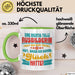 Trainer Coach Tasse Geschenk Lustige Geschenkidee Spruch Eine Richtig Tolle Ausbilderin Findet Man Nicht Überall Grün Trendation