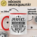 Susi Tasse Geschenk Perfekt Sein Kann Jeder Geschenkidee Geburtstag Rot Trendation