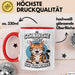 Schlafende Katze Tasse Geschenk Lustige Geschenkidee Spruch Ich Schnarche Nicht Ich Schnurre Rot Trendation