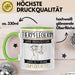 Tierpflegerin Und Prinzessin Tasse Geschenk Für Eine Tierpflegerin Geburtstag Was Ist Deine Superkraft Grün Trendation