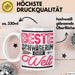 Schwägerin Geschenk Tasse Mit Spruch Beste Schwägerin Der Welt Becher Weiß Trendation