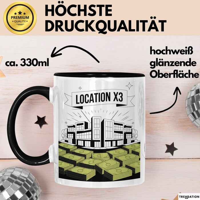 Immobilien Investor Tasse Geschenk Lustige Geschenkidee Spruch Für Immobilien Profis Trendation
