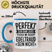 Edeltraud Tasse Geschenk Perfekt Sein Kann Jeder Geschenkidee Geburtstag Blau Trendation