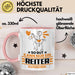 Reiter Geschenk Tasse So Gut Kann Nur Ein Reiter Aussehen Geschenkidee Kaffee-Becher Rosa Trendation