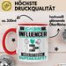 Influencer Tasse Geschenk für Influencer Geburtstag Lustiger Spruch Kaffee-Becher Was Ist Deine Superkraft Rot Trendation