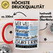Surferin Tasse Geschenk Spruch Wer Will Schon Prinzessin Sein Wenn Man Auch Surferin Sein Kann Rot Trendation