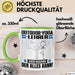 Outdoor-Yoga-Lehrer Tasse Geschenk für Outdoor-Yoga-Lehrer Der Mann Der Alles Kann Geschenkidee zum Geburtstag Grün Trendation