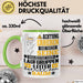 Laufgruppenleiter Geschenk Tasse Lustiger Spruch Erheben Sie Sich Der Laufgruppenleiter Betritt den Raum Grün Trendation