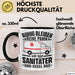 Sanitäter Tasse Geschenk Ruhig Bleiben Ich Bin Sanitäter Und Regel Das Geschenkidee Rettungssanitäter Trendation