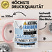 Schwimmsportlerin Tasse Geschenk Lustiger Spruch Bitte Erheben Sie Sich Seine Majestät Die Schwimmsportlerin Betritt Den Raum Rosa Trendation