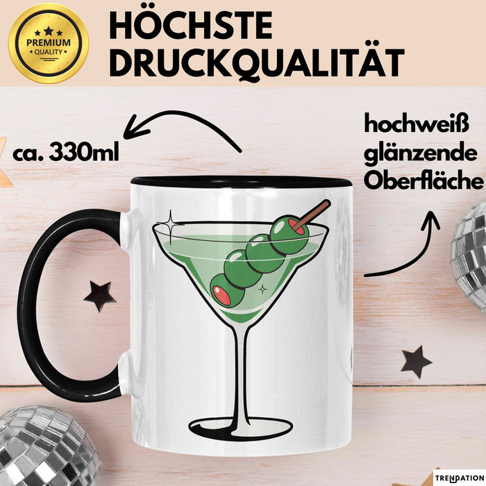 Cocktail Liebhaber Tasse Geschenkidee für Mixologie Fan Trendation