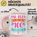 100er Geburtstag Tasse Geschenk Frauen So Gut Kann Man Mit 100 Aussehen Geschenkidee Geburtstag Rosa Trendation