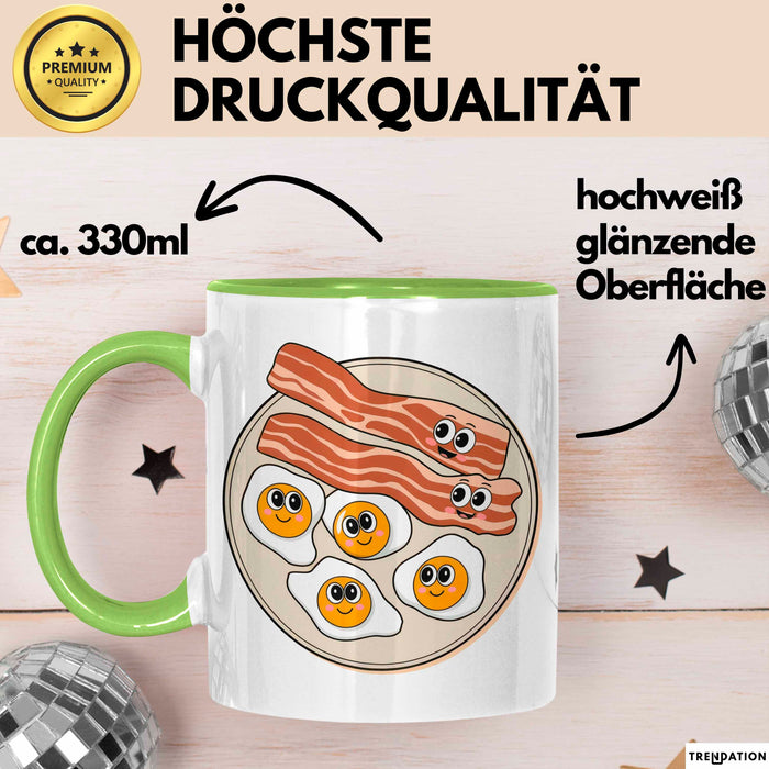 Keto Diät Fan Tasse Geschenkidee für Low Carb Liebhaber Grün Trendation