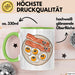 Keto Diät Fan Tasse Geschenkidee für Low Carb Liebhaber Grün Trendation
