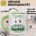 Rapper Geschenk Tasse So Gut Kann Nur Ein Rapper Aussehen Geschenkidee Kaffee-Becher Grün Trendation