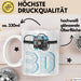 3D Drucker Tasse mit Grafik lustige Geschenkidee für Technikliebhaber Weiß Trendation