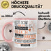 Konzertveranstalterin Geschenk Becher Tasse Gott Schuf Alle Menschen Gleich Nur Die Besten Durfeten Konzertveranstalterin Werden Geschenkidee Lustig Rosa Trendation