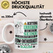 EDM-Enthusiast Geschenk Tasse Lustiger Spruch Erheben Sie Sich Der EDM-Enthusiast Betritt den Raum Weiß Trendation
