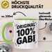Gabi Tasse Geschenk Original 100% Gabi Geschenkidee Geburtstag Grün Trendation