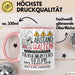 Tierheimunterstützerin Tasse Geschenk Lustig Abstand Halten Hochleistungs-Tierheimunterstützerin Mit Drang Zur Perfektion Bei Der Arbeit Rosa Trendation