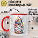 Liebe Romantisch Geburtstagsfeier Tasse Geschenk Lustige Geschenkidee Spruch Alles Liebe Rot Trendation