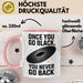 Physiker Tasse Geschenk Einmal schwarz immer schwarz Rosa Trendation