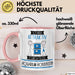Aquarium-Hobbyistin Tasse Geschenk Becher Stark Attraktiv Furchtlos Aquarium-Hobbyistin Lustige Geschenkidee Rosa Trendation