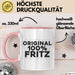 Fritz Tasse Original 100% Fritz Geschenk Rosa Trendation
