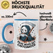 Dark Humor Fan Tasse Geschenk Lustige Geschenkidee Spruch Für Sarkasmus Liebhaber Blau Trendation