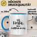 Herta Tasse Ich Herta, Bin Vollkommen Geschenk Blau Trendation