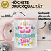 55. Geburtstag Tasse Frauen Mädchen Geschenkidee Lustig 55 Birthday Girl Lustiger Spruch Mutter Mama Rosa Trendation