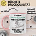 Snowboarder Geschenk Tasse Lustiger Spruch Ich Bin Snowboarder Warum Weil Ich Es Kann Geschenkidee Bester Snowboarder Geburtstag Kaffee-Becher Rosa Trendation