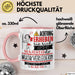 Musikverlegerin Tasse Geschenk Lustiger Spruch Bitte Erheben Sie Sich Seine Majestät Die Musikverlegerin Betritt Den Raum Rosa Trendation