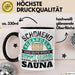 Tasse Geschenk Das Gute Stück Kommt Gerade Aus Der Sauna Schwarz Trendation