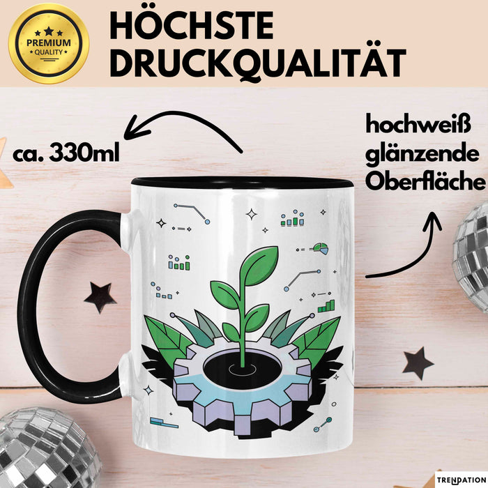 Nachhaltigkeits Berater Tasse Geschenk Lustige Geschenkidee Spruch Für Grüne Berater Trendation