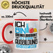 Chemielaborant Ausbildung Tasse Geschenk Ich Bin Chemielaborant In Der Ausbildung Ich Darf Das Geschenkidee Spruch Rot Trendation