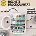 Reptilienhalter Geschenk Tasse Lustiger Spruch Erheben Sie Sich Der Reptilienhalter Betritt den Raum Weiß Trendation